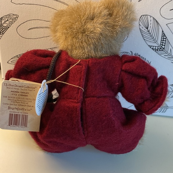 HOLIDAY SALE!! ππBrand new BOYDS Bears Plush Andrea Oakley Oak Leaf Acorn - Picture 4 of 6